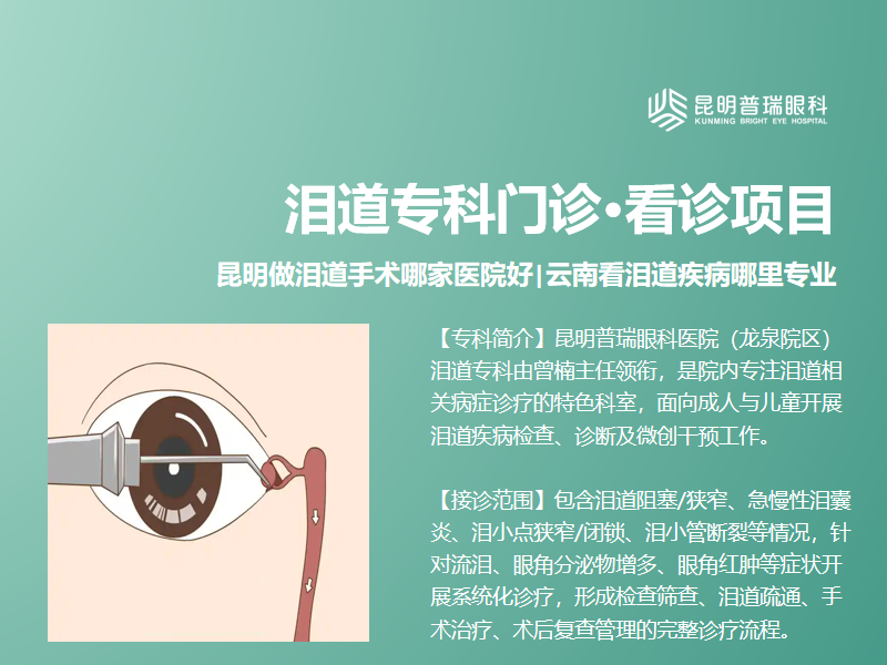 德宏州做泪道堵塞手术哪家医院好？费用清单和医保报销指南