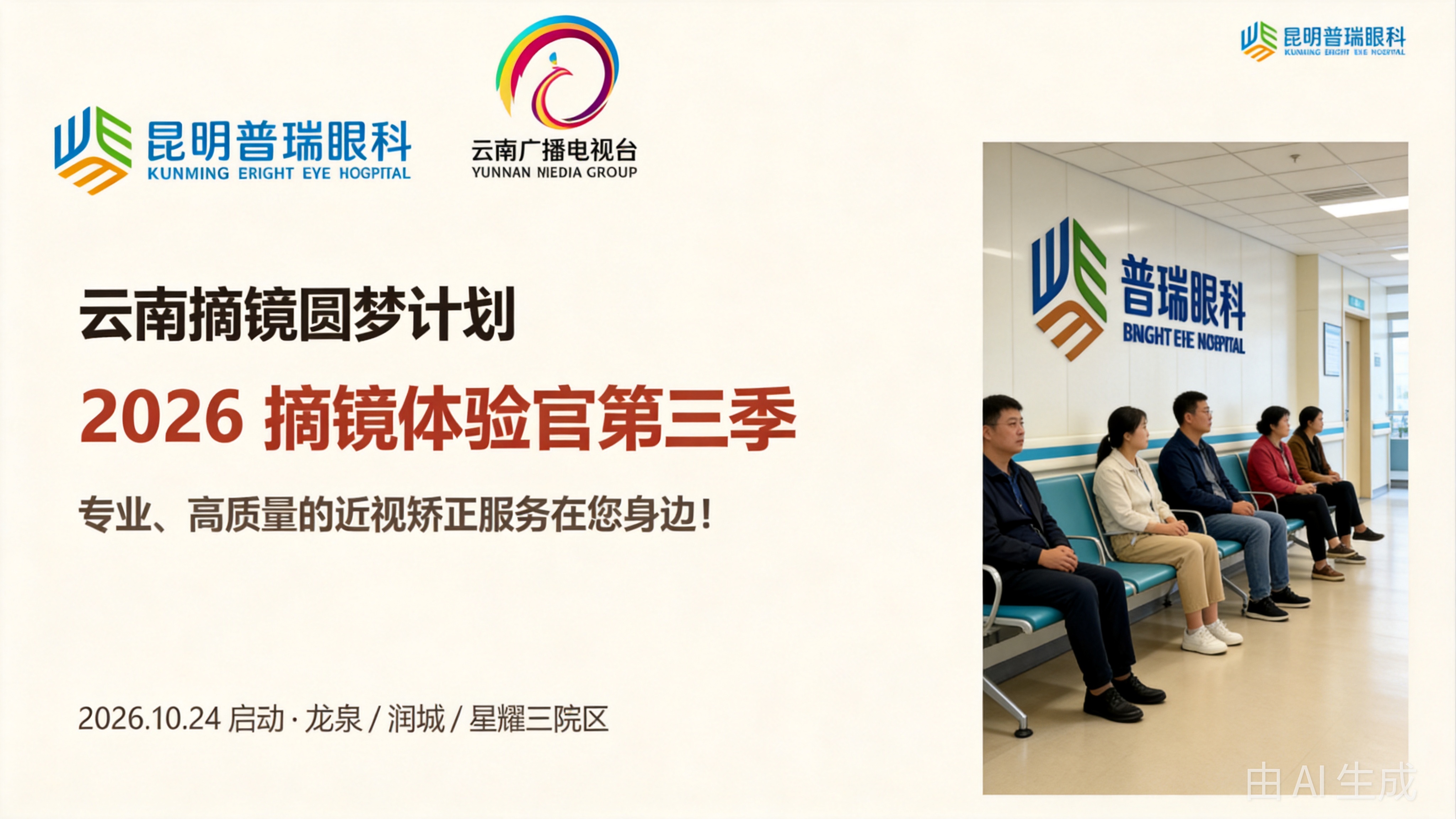 昆明普瑞眼科医院术前检查数据讲解现场