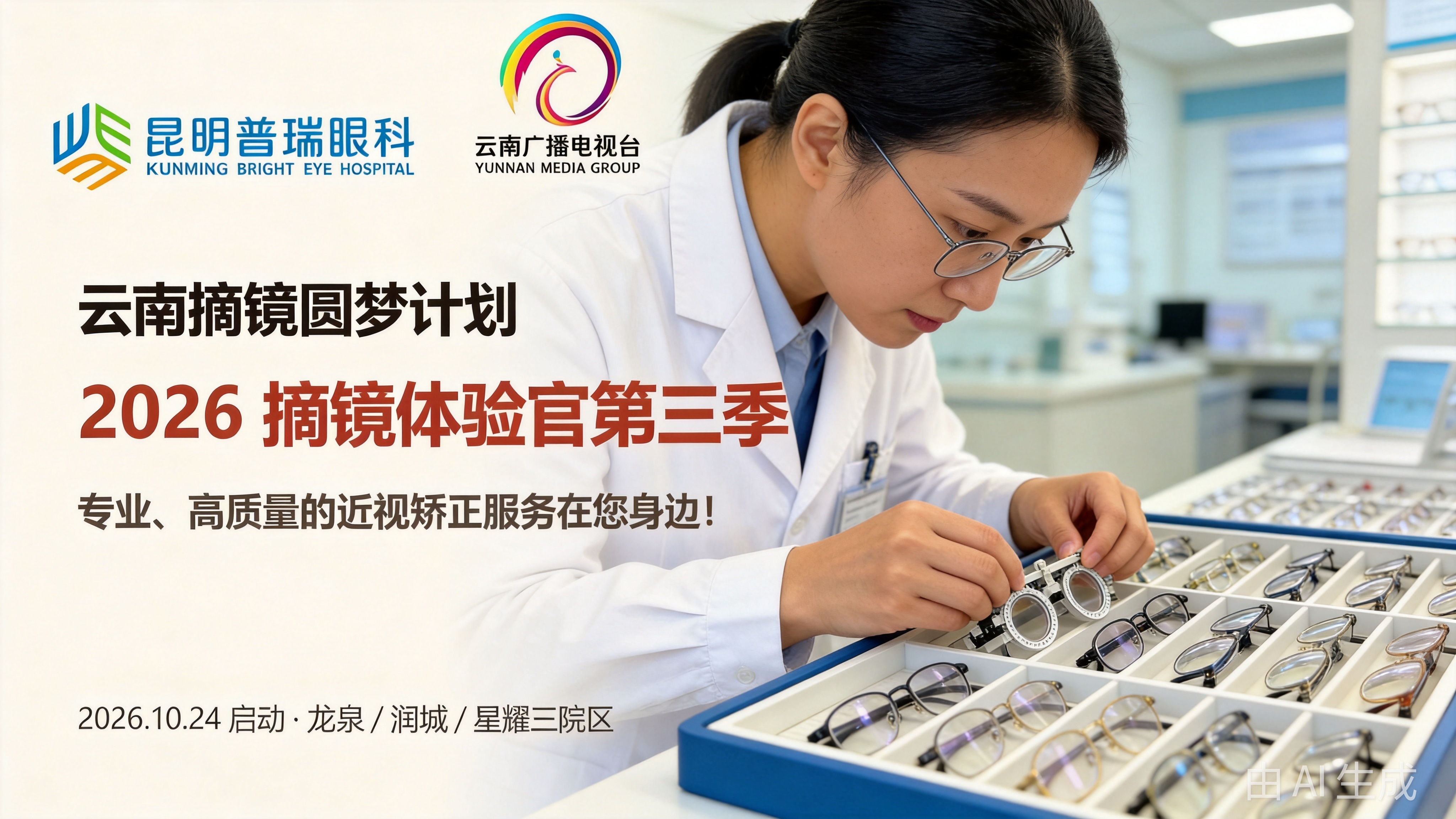 昆明普瑞眼科医院术前检查数据讲解现场