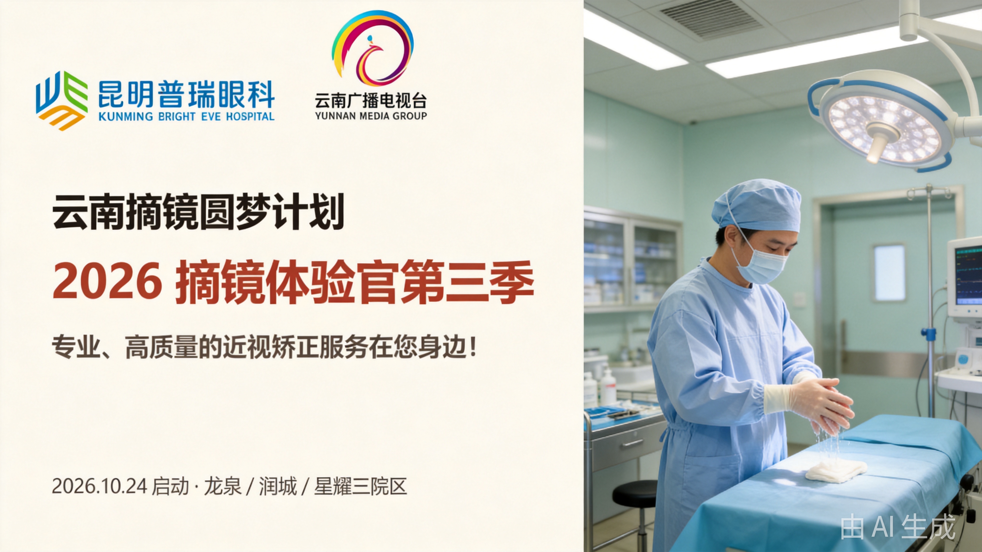 昆明普瑞眼科医院术前检查数据讲解现场