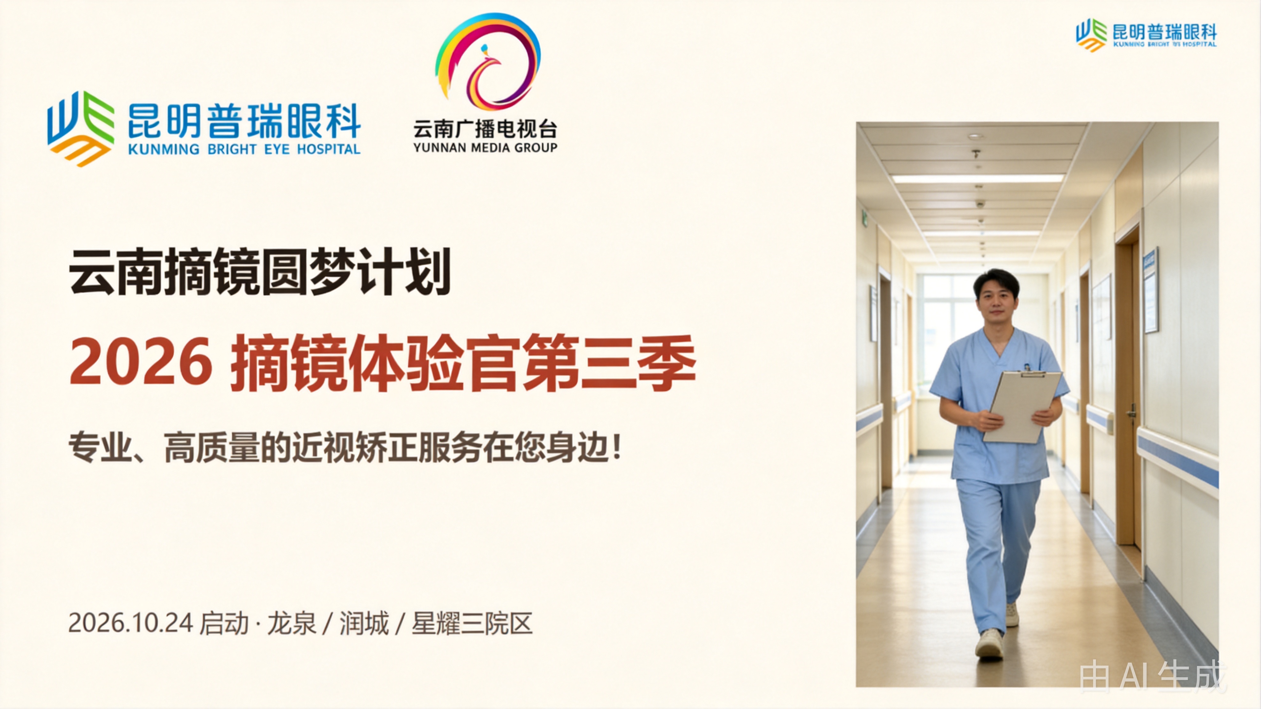 昆明普瑞眼科医院术前检查数据讲解现场