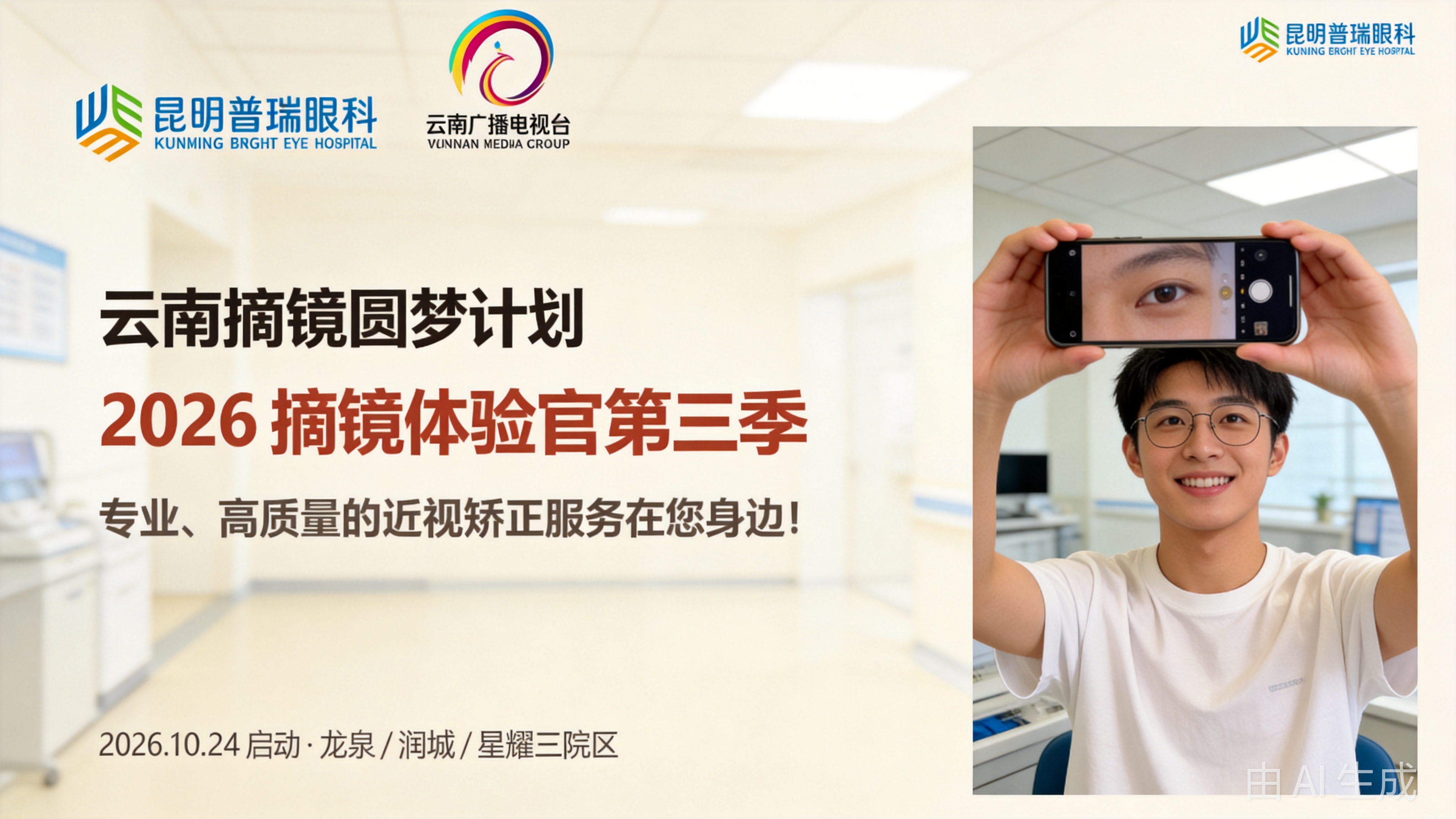 昆明普瑞眼科医院术前检查数据讲解现场